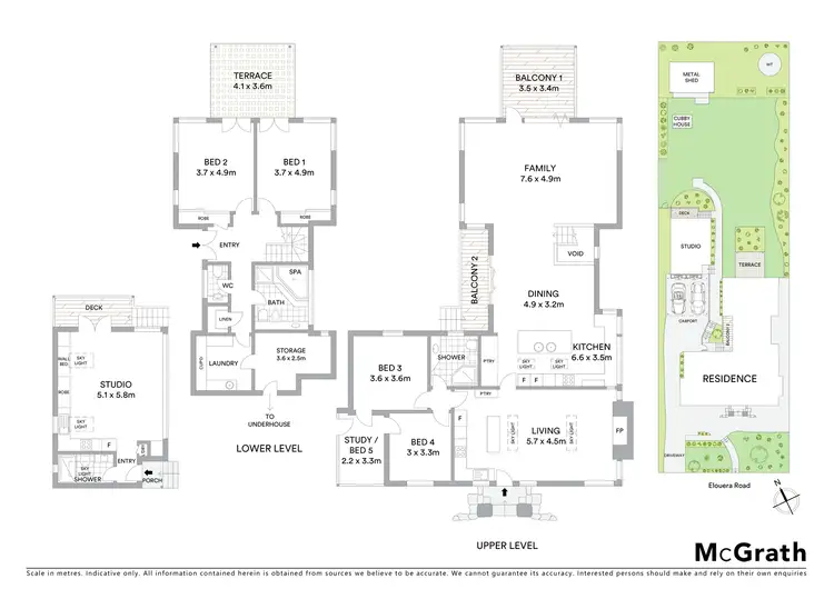Floorplan of Homely house listing, 16 Elouera Road, Avalon Beach NSW 2107