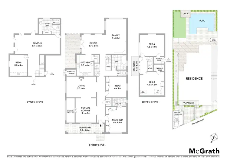Floorplan of Homely house listing, 3 Kempster Road, Merewether NSW 2291