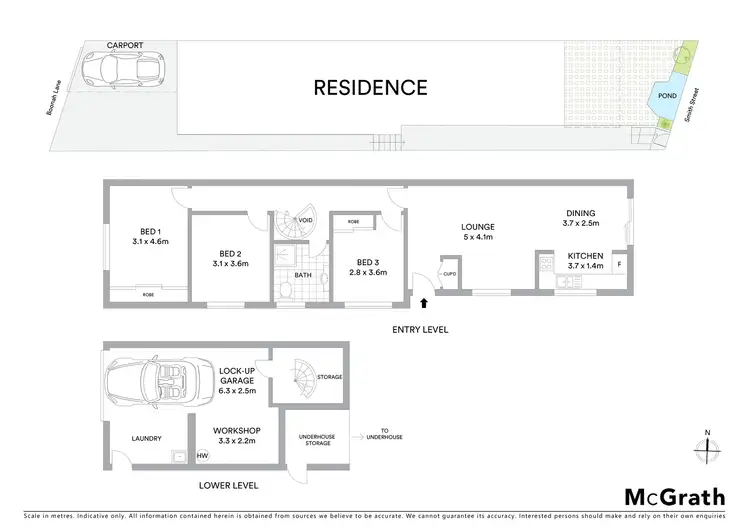 Floorplan of Homely house listing, 6 Smith Street, Eastgardens NSW 2036