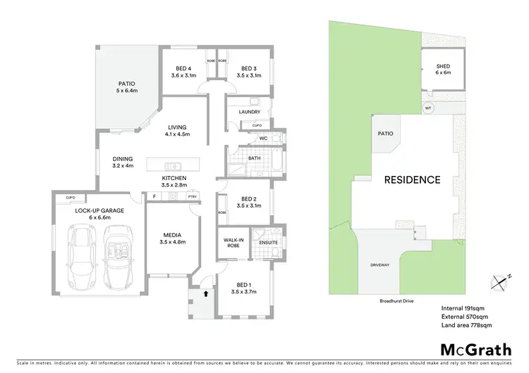 Floorplan of Homely house listing, 29 Broadhurst Drive, Gracemere QLD 4702