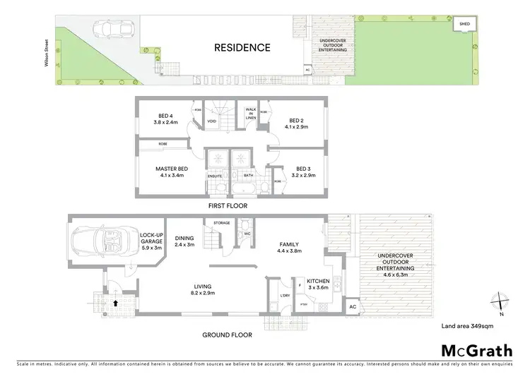 Floorplan of Homely semi-detached listing, 18 Wilson Street, Panania NSW 2213