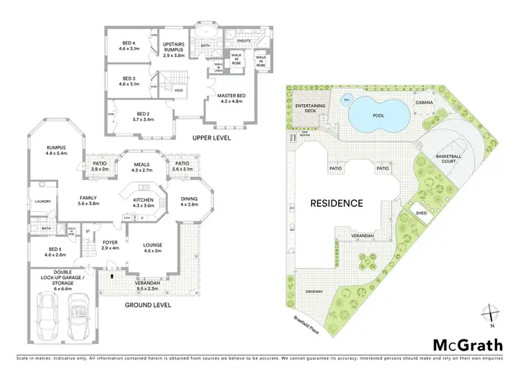Floorplan of Homely house listing, 9 Braefield Place, Castle Hill NSW 2154