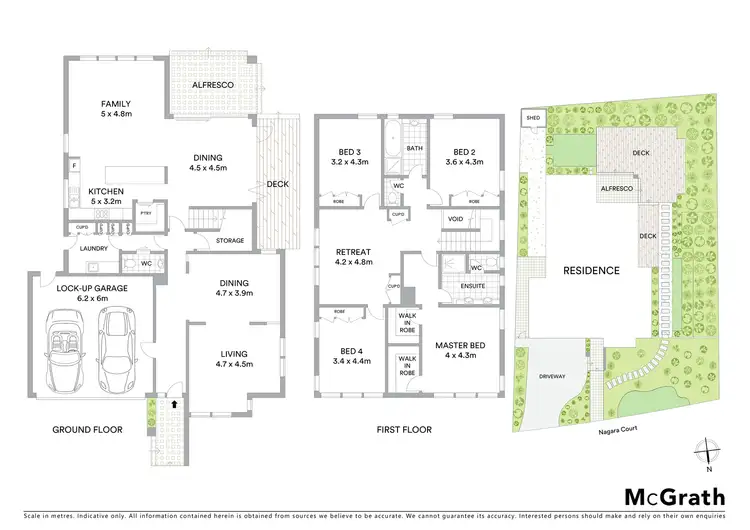 Floorplan of Homely house listing, 13 Nagara Court, Mount Waverley VIC 3149