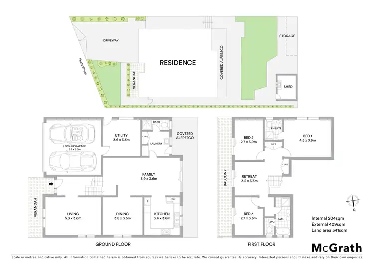 Floorplan of Homely house listing, 6 Keats Street, Burwood East VIC 3151