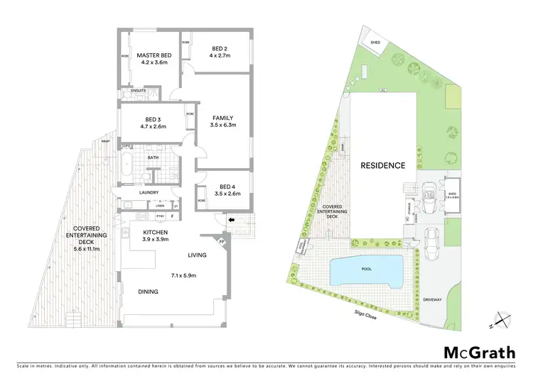 Floorplan of Homely house listing, 11 Sligo Close, Killarney Heights NSW 2087