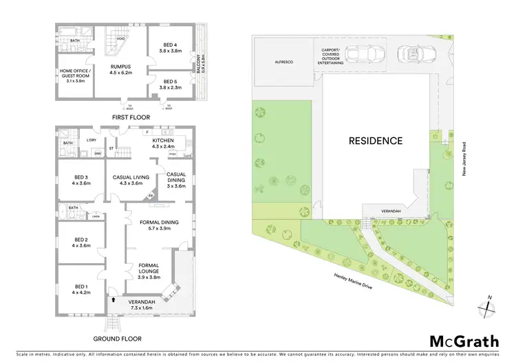 Floorplan of Homely house listing, 12 Henley Marine Drive, Five Dock NSW 2046