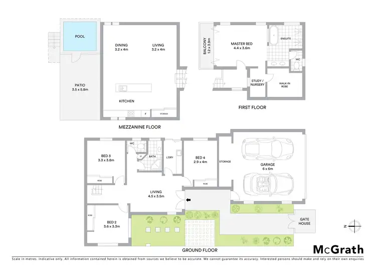 Floorplan of Homely house listing, 6A Riverwood Drive, Idalia QLD 4811