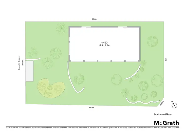 Floorplan of Homely land listing, Proposed Lot 245 Granuaille Crescent, Bangalow NSW 2479