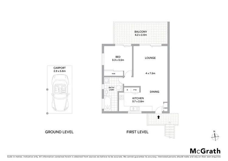 Floorplan of Homely apartment listing, 20/5-7 Old Bangalow Road, Byron Bay NSW 2481