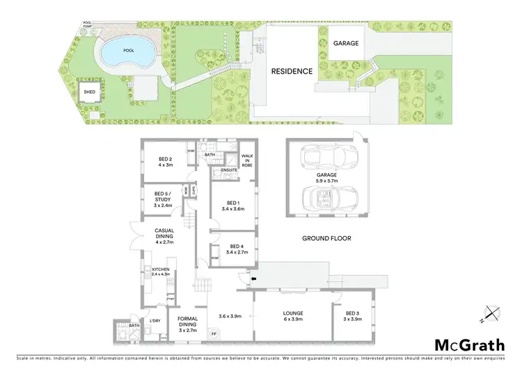 Floorplan of Homely house listing, 13 Hamilton Close, Niagara Park NSW 2250