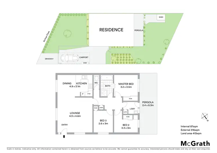 Floorplan of Homely house listing, 9 Burhop Close, Theodore ACT 2905