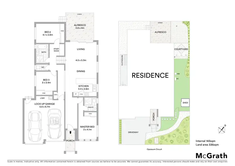 Floorplan of Homely house listing, 86 Opossum Circuit, Springfield Lakes QLD 4300