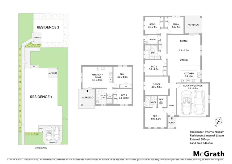 Floorplan of Homely house listing, 4 Oakleigh Way, Morisset NSW 2264