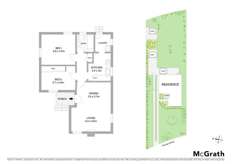 Floorplan of Homely house listing, 18 Thomas Street, Hurstville NSW 2220