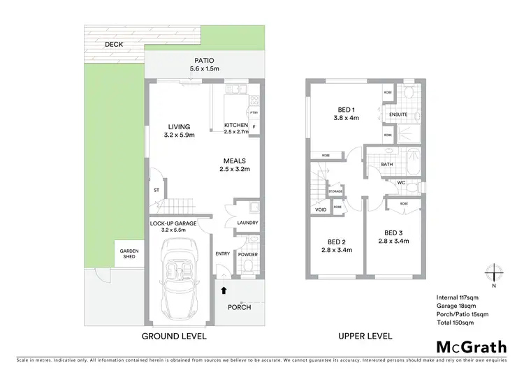 Floorplan of Homely townhouse listing, 4/22 Ballinger Court, Buderim QLD 4556