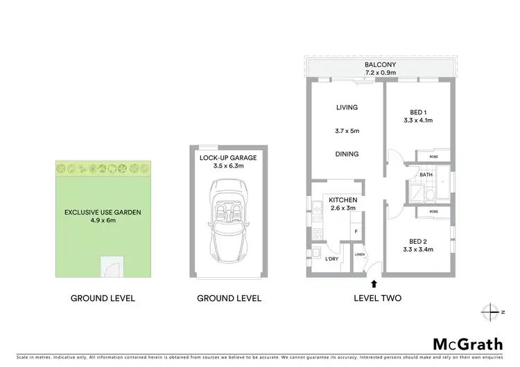 Floorplan of Homely apartment listing, 3/114 Garden Street, Maroubra NSW 2035