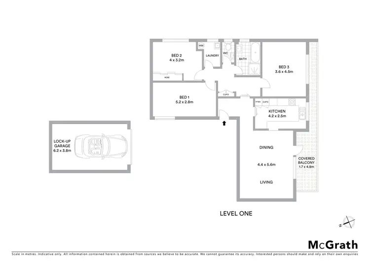 Floorplan of Homely apartment listing, 9/6 Landers Road, Lane Cove NSW 2066