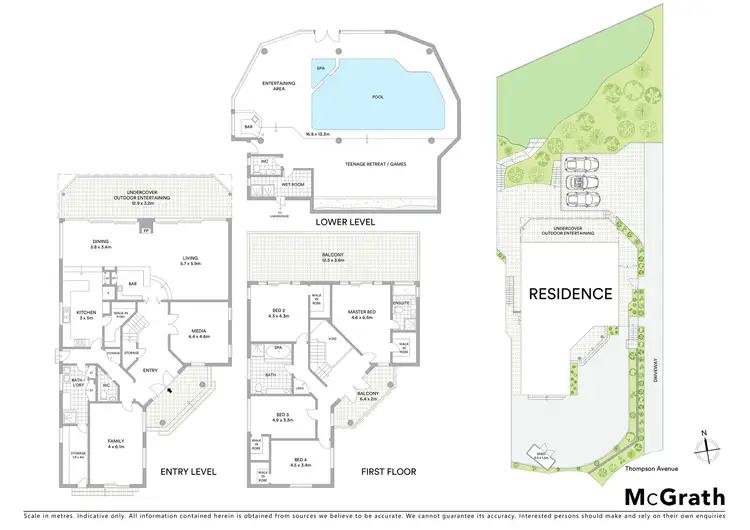 Floorplan of Homely house listing, 19 Thompson Avenue, Illawong NSW 2234