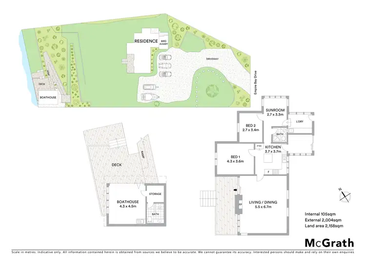 Floorplan of Homely house listing, 19 Empire Bay Drive, Daleys Point NSW 2257