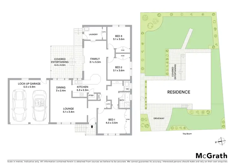 Floorplan of Homely house listing, 36 The Boom, Port Macquarie NSW 2444