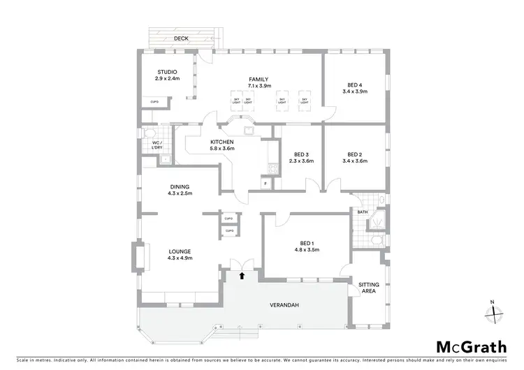 Floorplan of Homely house listing, 21 Foveaux Street, Ainslie ACT 2602