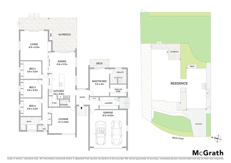 Floorplan of Homely house listing, 23 Martin Close, Yass NSW 2582
