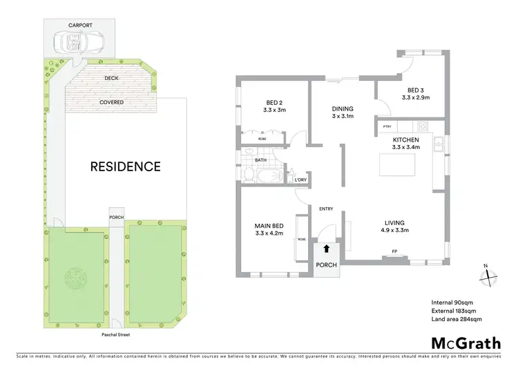 Floorplan of Homely house listing, 1/39 Paschal Street, Bentleigh VIC 3204