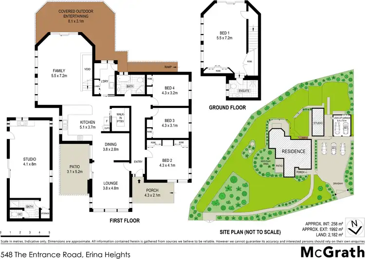 Floorplan of Homely house listing, 548 The Entrance Road, Erina Heights NSW 2260