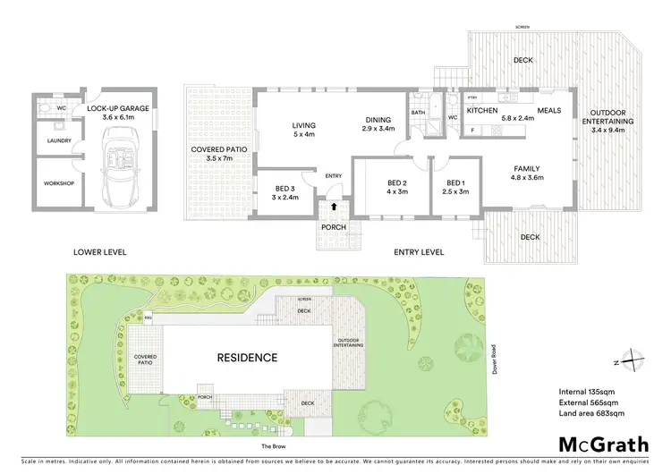 Floorplan of Homely house listing, 2 The Brow, Wamberal NSW 2260