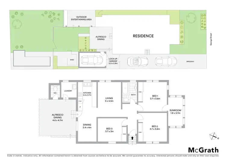 Floorplan of Homely house listing, 38 George Street, Yagoona NSW 2199