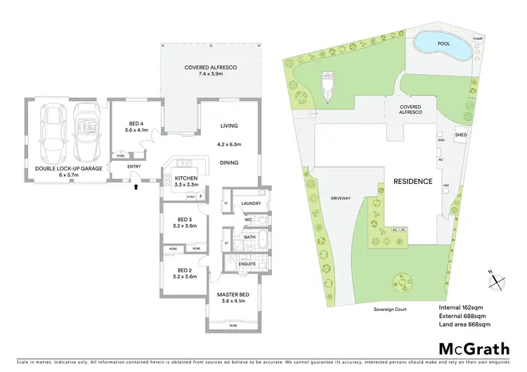 Floorplan of Homely house listing, 5 Sovereign Court, Sunrise Beach QLD 4567