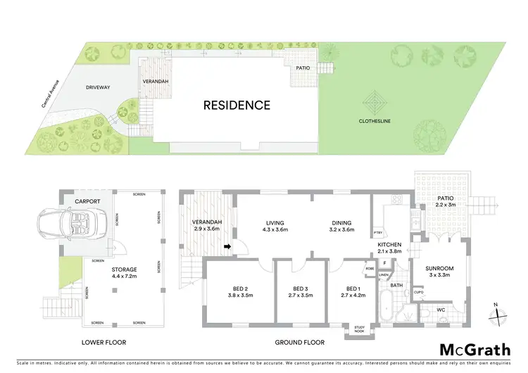 Floorplan of Homely house listing, 23 Central Avenue, Paddington QLD 4064