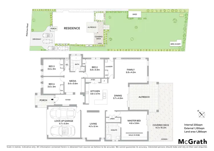 Floorplan of Homely house listing, 8 Aldenham Road, Warnervale NSW 2259