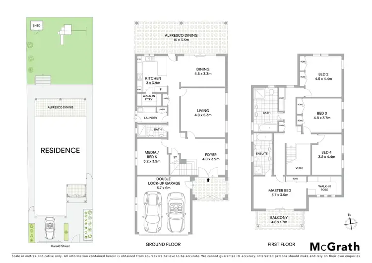 Floorplan of Homely house listing, 48 Harold Street, Matraville NSW 2036