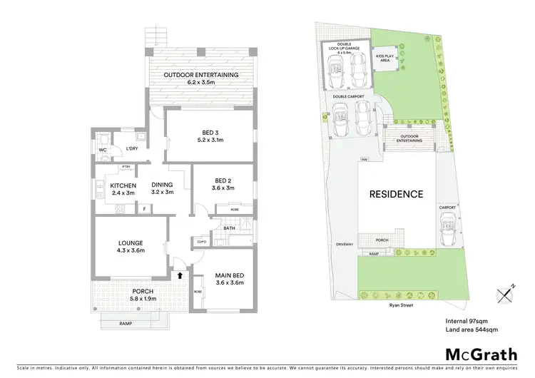 Floorplan of Homely house listing, 4 Ryan Street, Birmingham Gardens NSW 2287