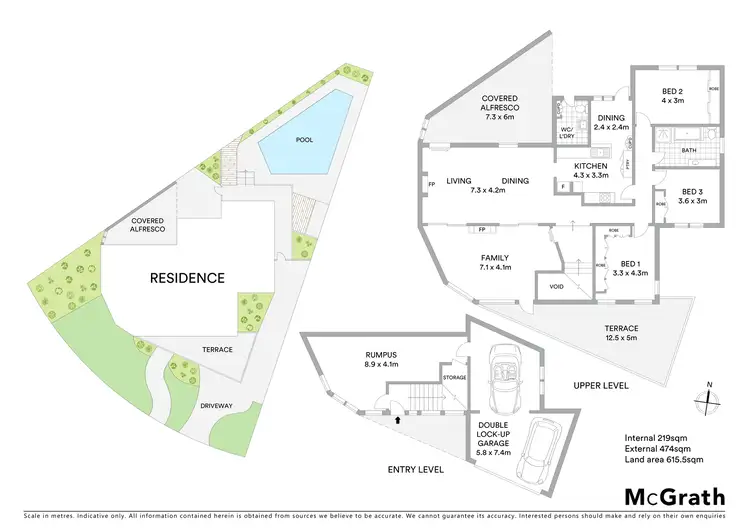 Floorplan of Homely house listing, 11 Chris Bang Crescent, Vaucluse NSW 2030