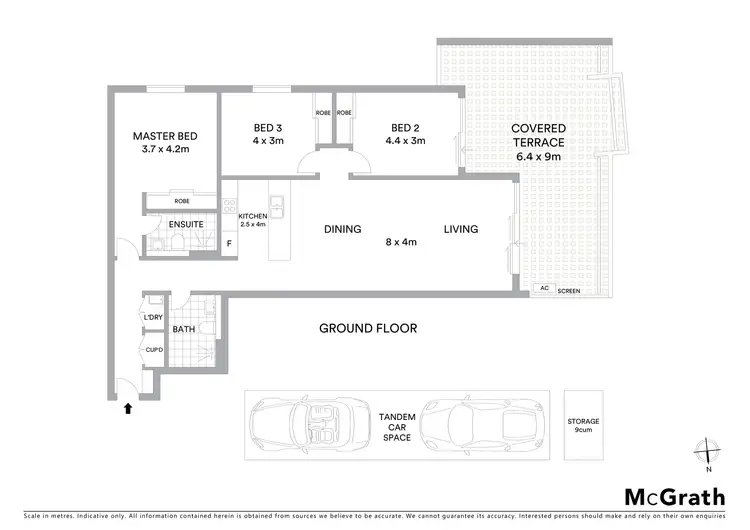 Floorplan of Homely apartment listing, G01/22 Cambridge Street, Epping NSW 2121