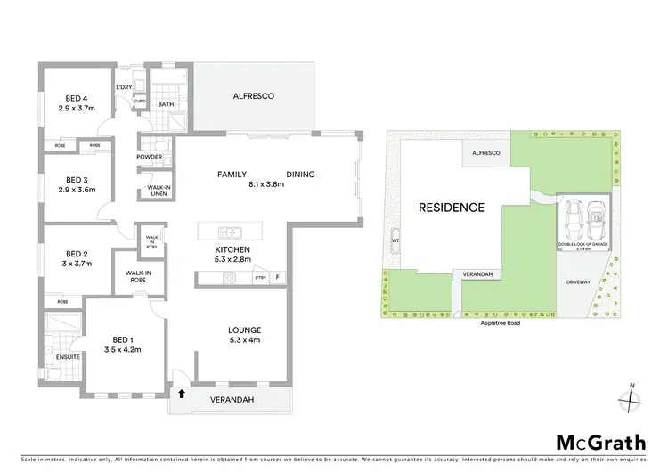 Floorplan of Homely house listing, 2 Appletree Road, West Wallsend NSW 2286