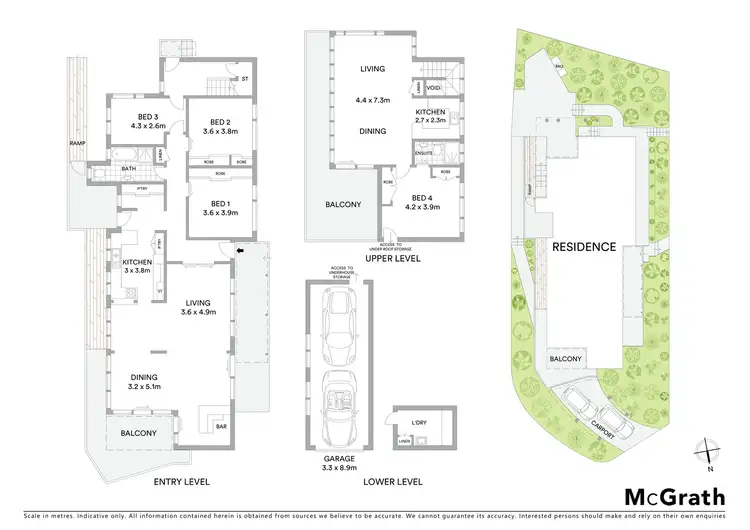 Floorplan of Homely house listing, 1 Randell Avenue, Lilli Pilli NSW 2229