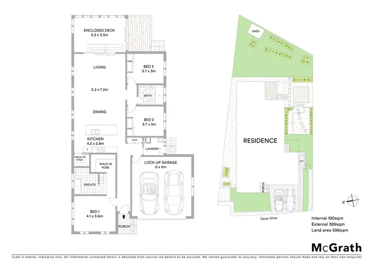 Floorplan of Homely house listing, 5 Oscar Drive, Chittaway Point NSW 2261