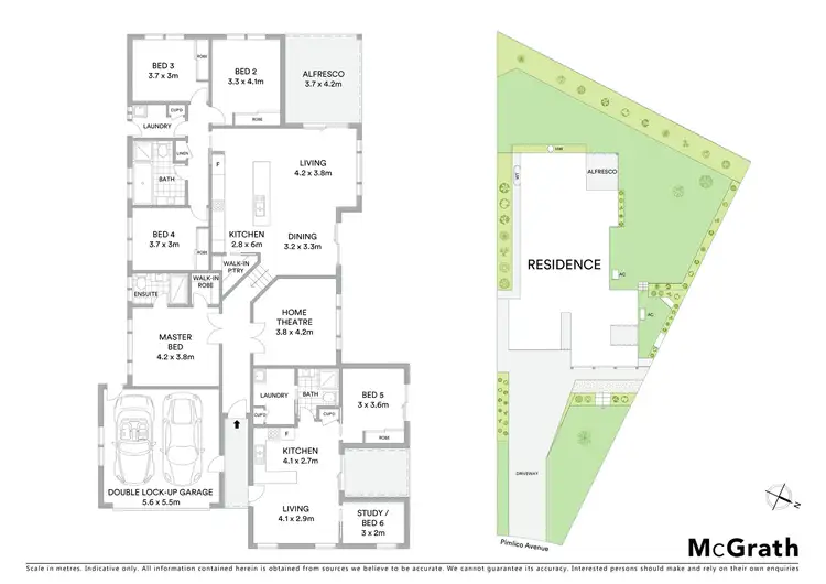Floorplan of Homely house listing, 8 Pimlico Avenue, Currans Hill NSW 2567