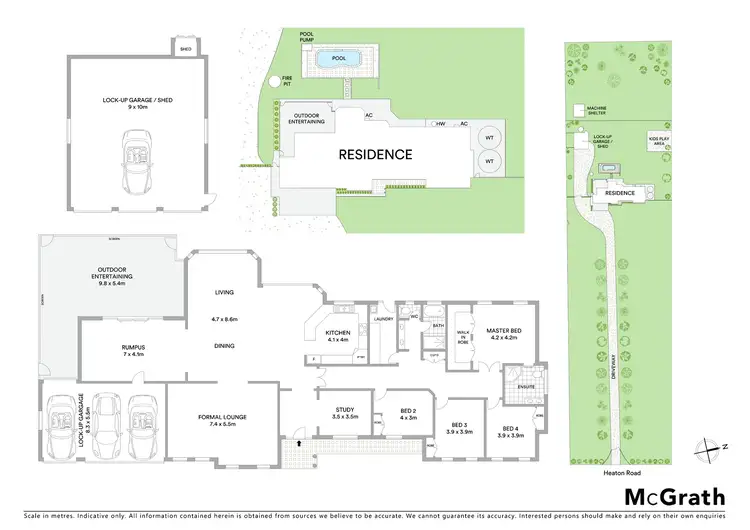 Floorplan of Homely house listing, 140 Heaton Road, Quorrobolong NSW 2325