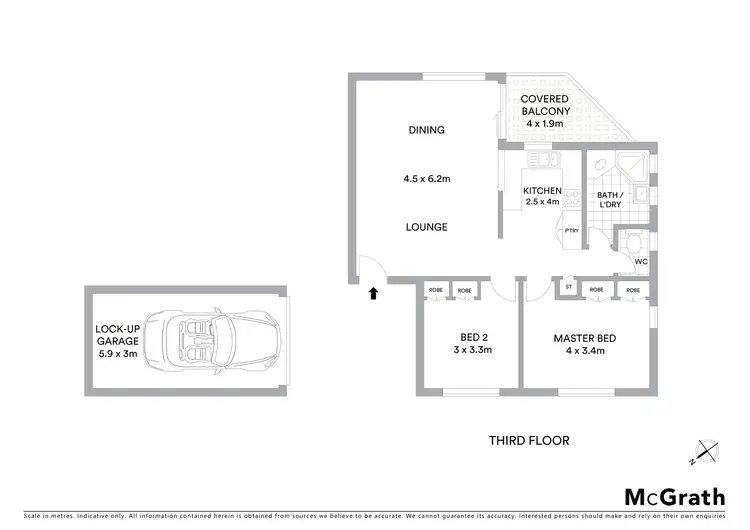 Floorplan of Homely unit listing, 7/35 Lower Gay Terrace, Caloundra QLD 4551