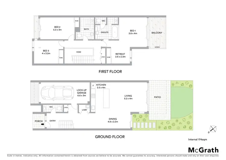 Floorplan of Homely villa listing, 203/3 Millbrook Place, Magenta NSW 2261