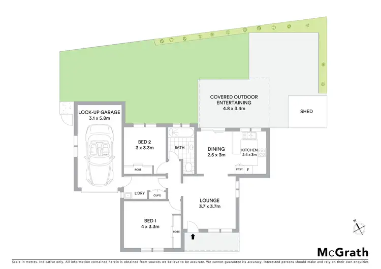 Floorplan of Homely villa listing, 5/14 Milne Street, Tahmoor NSW 2573