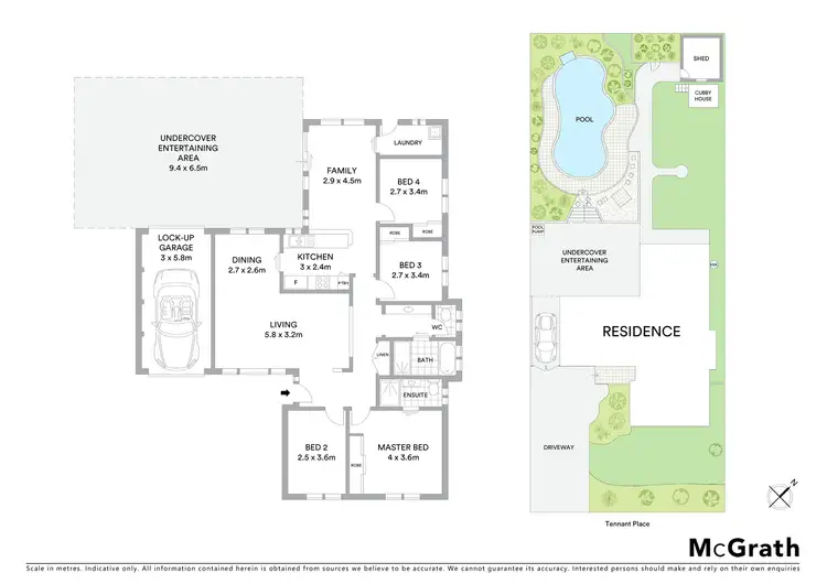 Floorplan of Homely house listing, 15 Tennant Place, Edensor Park NSW 2176