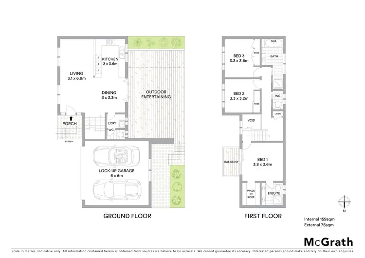Floorplan of Homely townhouse listing, 2/37 Havenview Road, Terrigal NSW 2260