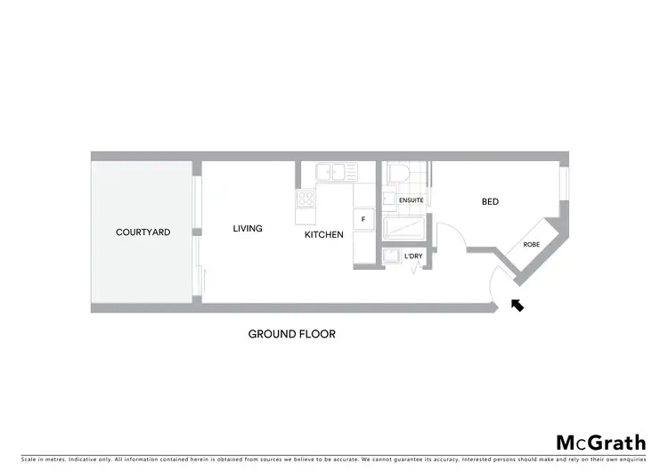 Floorplan of Homely apartment listing, 20/13 Sturt Avenue, Griffith ACT 2603