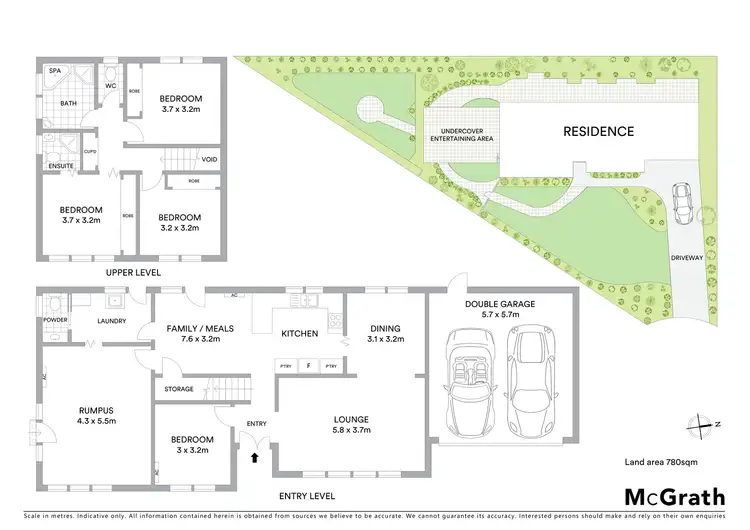 Floorplan of Homely house listing, 4 Colston Close, Doncaster VIC 3108