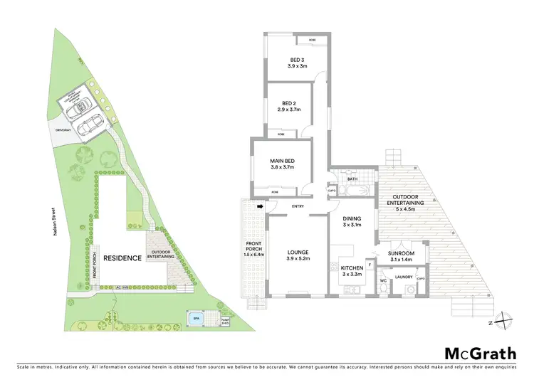 Floorplan of Homely house listing, 1 Nelson Street, New Lambton NSW 2305